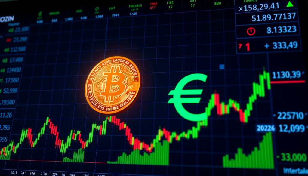 Bitcoin reaaliaikainen kurssi 2026 – hinta nyt euroissa